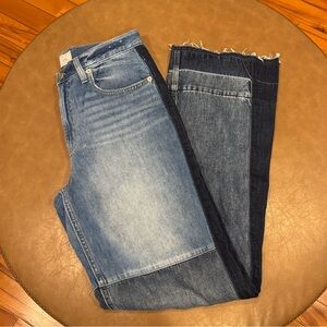 GAP Two-Tone Low-Rise Baggy Jeans